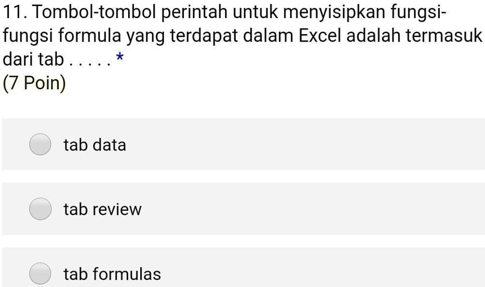 SOLVED: Tolonggggggg woeeee 11. Tombol-tombol perintah untuk