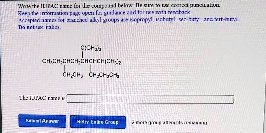 Sec Butyl Group Name