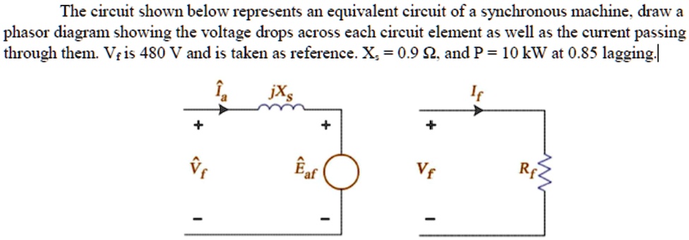 The circuit shown below represents an equivalent circuit of a ...