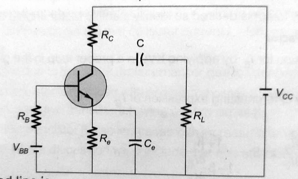 SOLVED For the circuit shown the connection of resistor and capacitor js shown. Find the slope