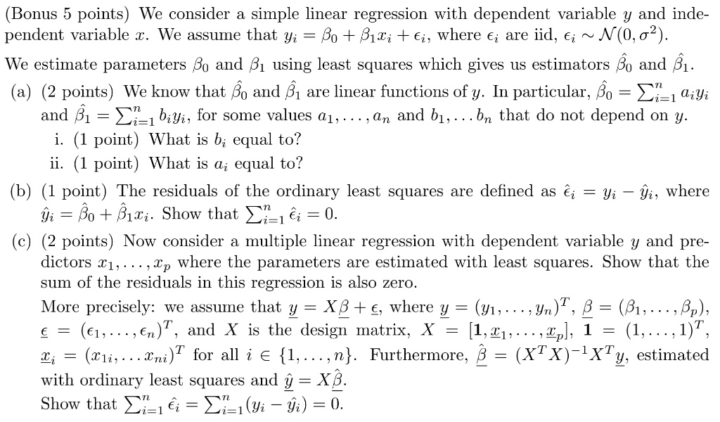 solved-bonus-5-points-we-consider-simple-lincar-regression-with