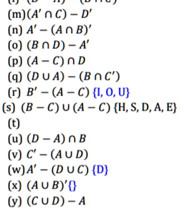 Solved M A 0c D N A Anb 0 B N D A P A C N D Q D Ua Bnc R B A C L 0 U S B