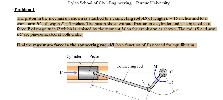[GET ANSWER] lyles school of civil engineering purdue university ...