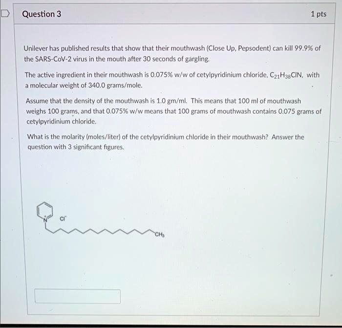 SOLVED Question 3 pts Unilever has published results that show that