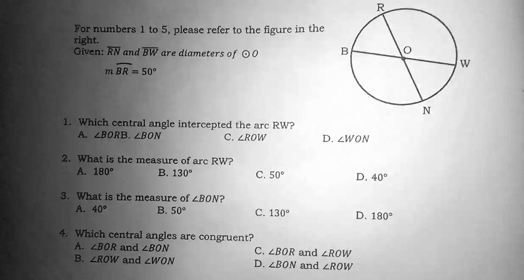 SOLVED For numbers up to 5 please refer to the figure on the