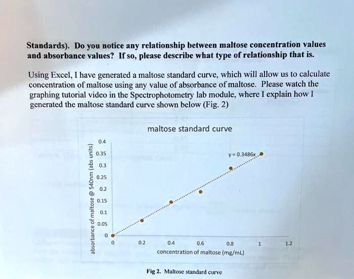 solved-standards-do-you-notice-any-relationship-between-maltose