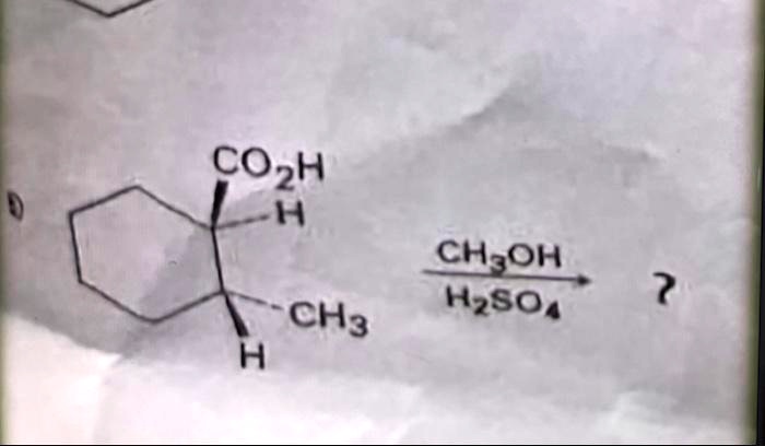 CO2H CH3OHH2SO4?