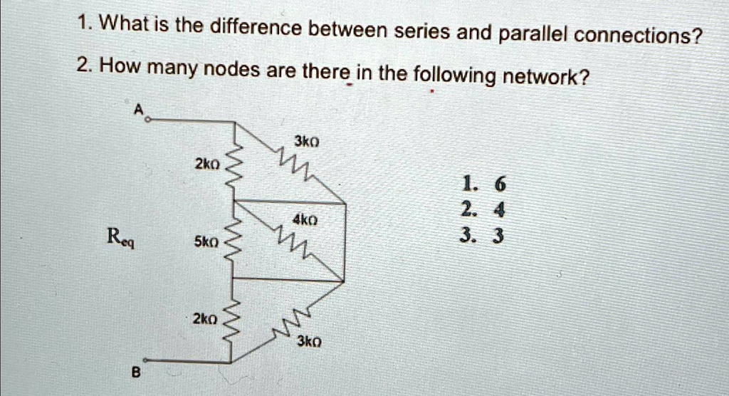 Parallel Nodes SOLVED: What is the difference between series and parallel connections ...