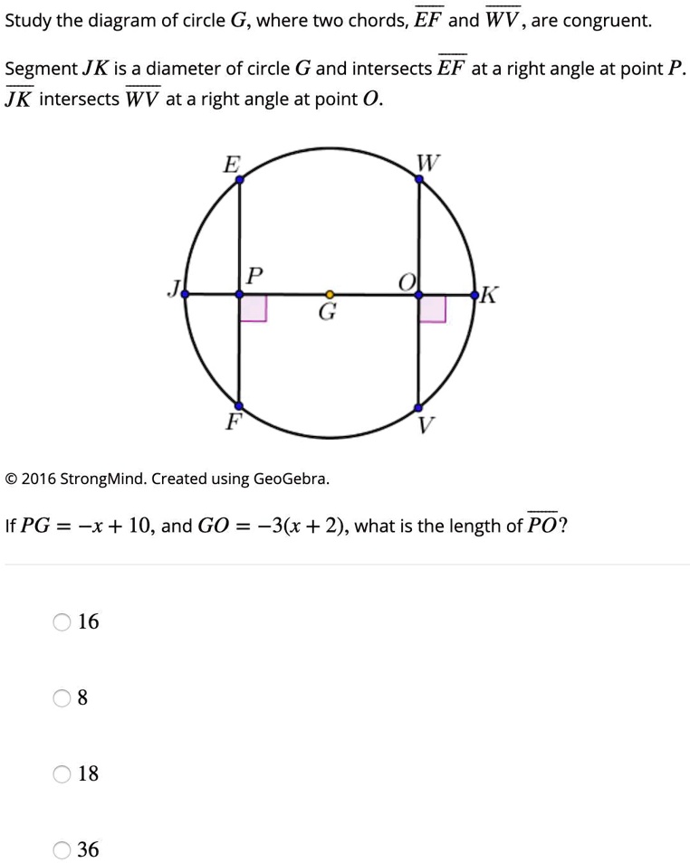 SOLVED: Please help. If PG = -x + 10, and GO = -3(x + 2), what is the ...