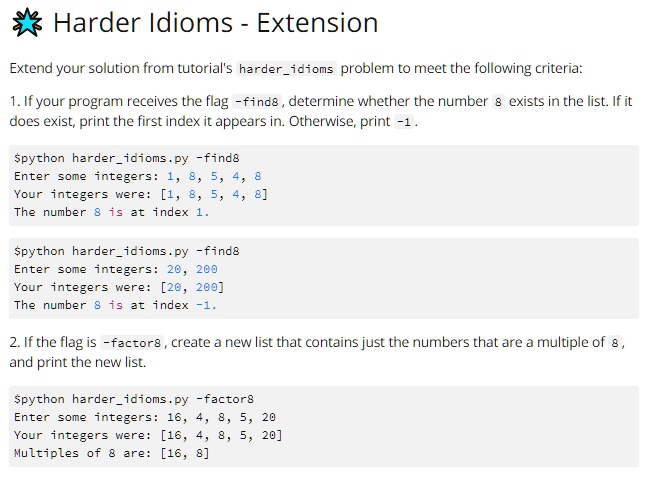 Solved Given a list of integer numbers stored in the