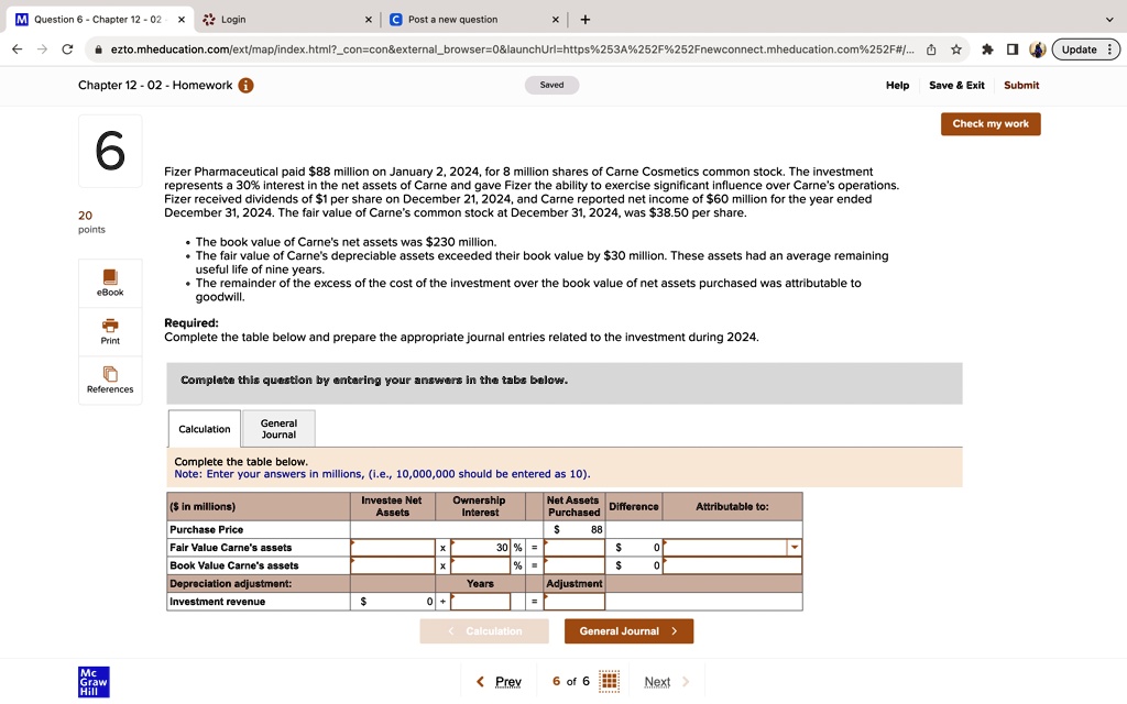 texts m question 6 chapter 12 02 login post a new question t c eztomheducationcomextmapindexhtmlconconexternalbrowser0launchurlhttps253a252f252fnewconnectmheducationcom252f update chapter  57622