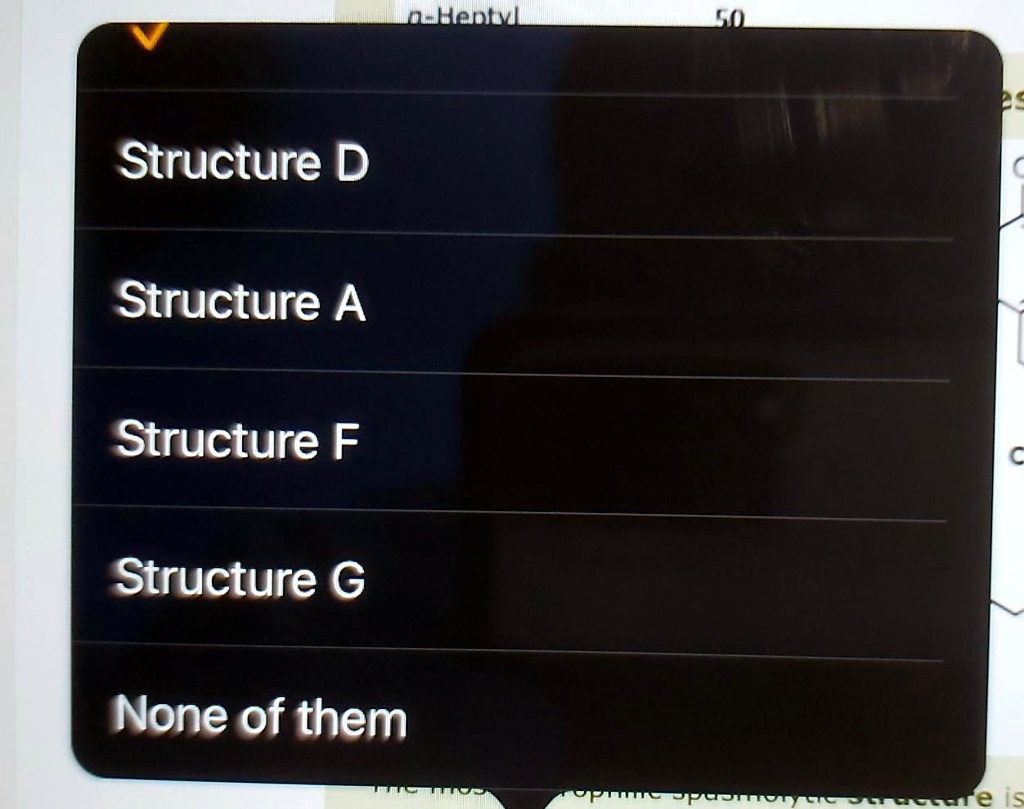 structure d structure a structure f structure g none of them 66723