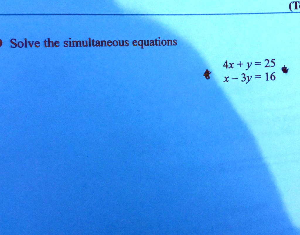 SOLVED How Do You Do It Solve The Simultaneous Equations 4x y solved-how-do-you-do-it-solve-the-simultaneous-equations-4x-y