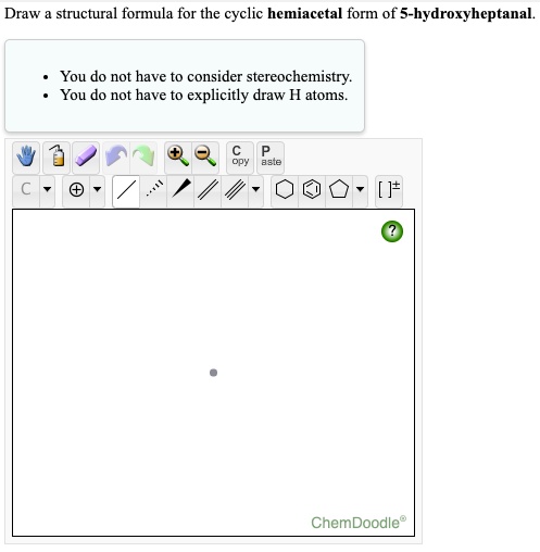 Draw structural formula for the cyclic hemiacetal for… - SolvedLib