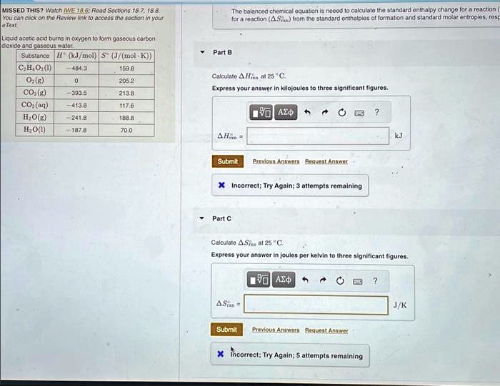 SOLVED The balanced chemical equation is needed to calculate the