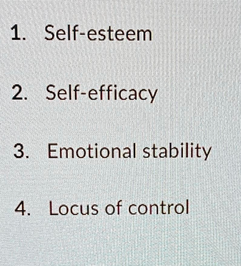 discuss how self efficacy and locus of control affects motivation