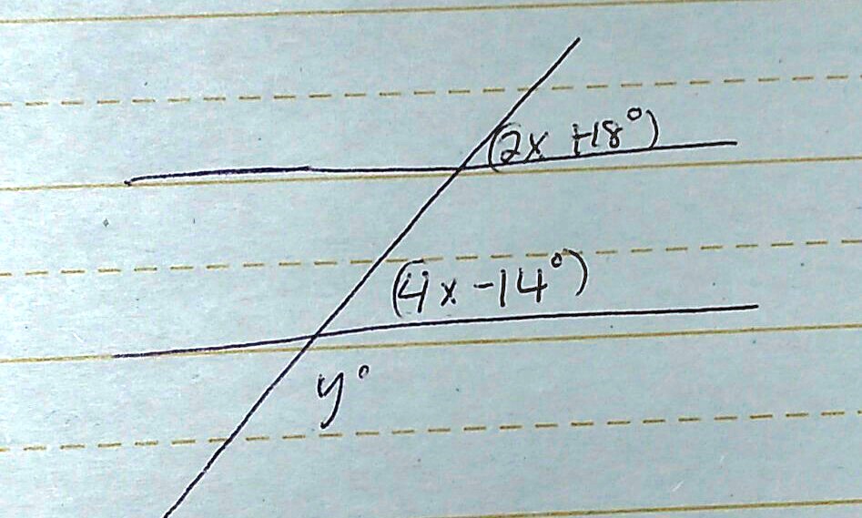 'parallel Lines E And F Are Cut By Transversal B. What Is The Value Of ...