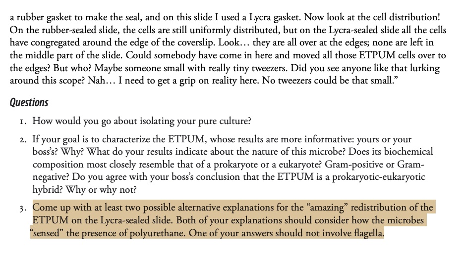 Rubber gasket to make the seal, and on this slide used a Lycra gasket