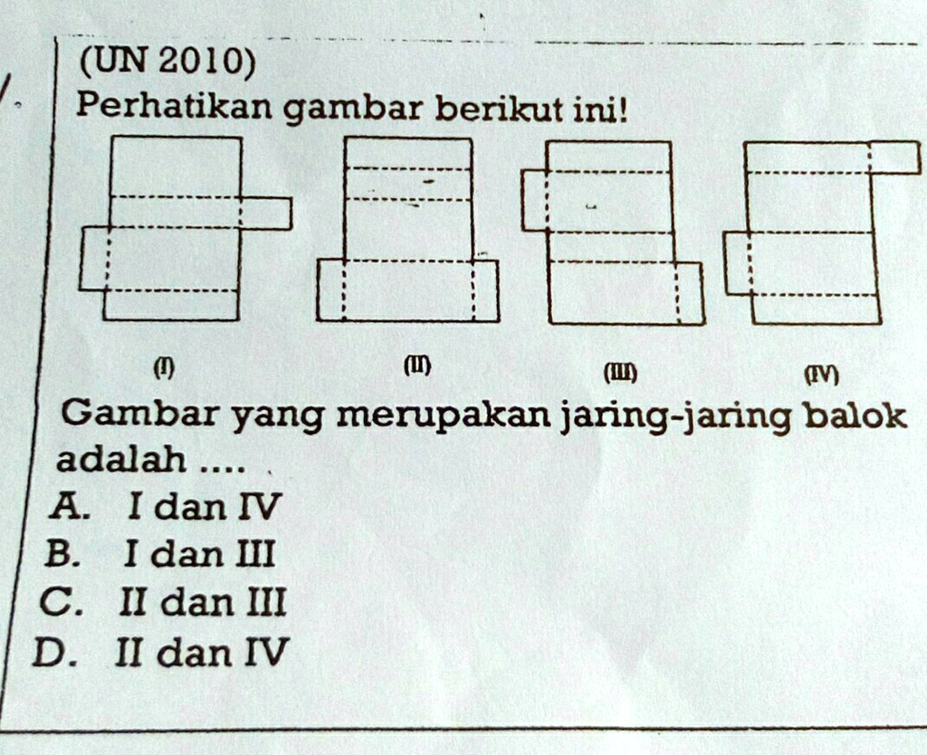 SOLVED: (UN 2010)Perhatikan Gambar Berikut Ini!HlGambar Yang Erupakan ...