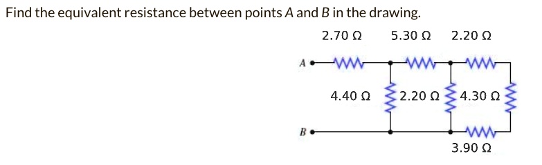 Find The Equivalent Resistance Between Points A And B… - SolvedLib