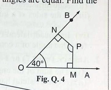 angles are equal. Find the