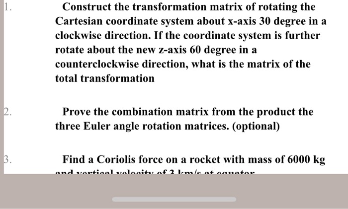 matrices - Which direction is clockwise when rotating around x