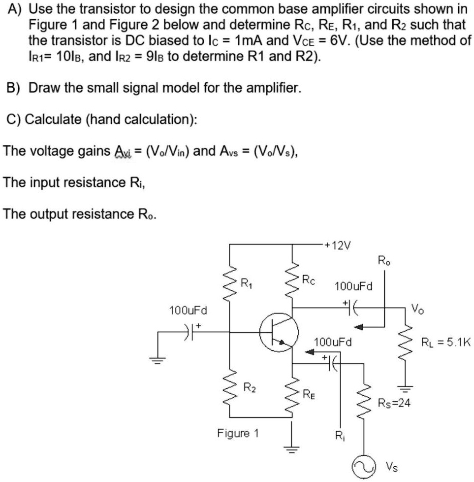SOLVED Calculate for part A show equivalent circuit in case of DC A