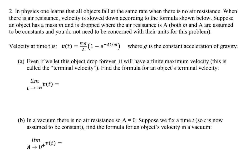 solved-in-physics-one-learns-that-all-objects-fall-at-the-same-rate