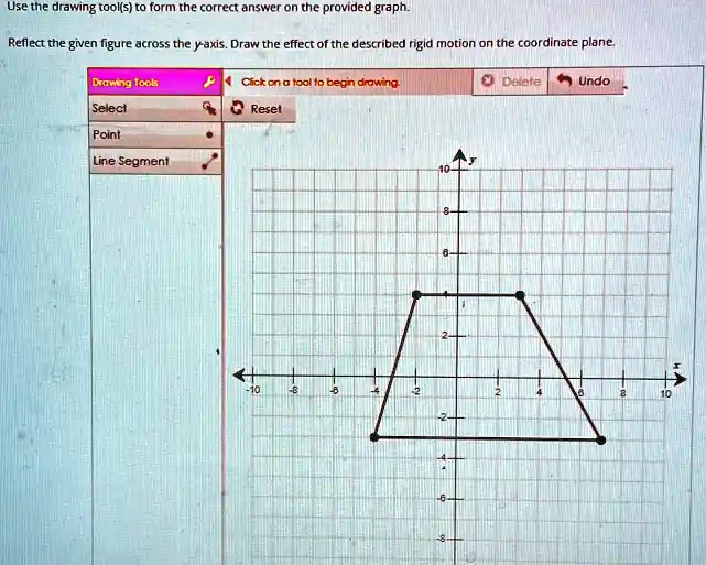 Use the drawing tool(s) to form the correct answer on the provided ...