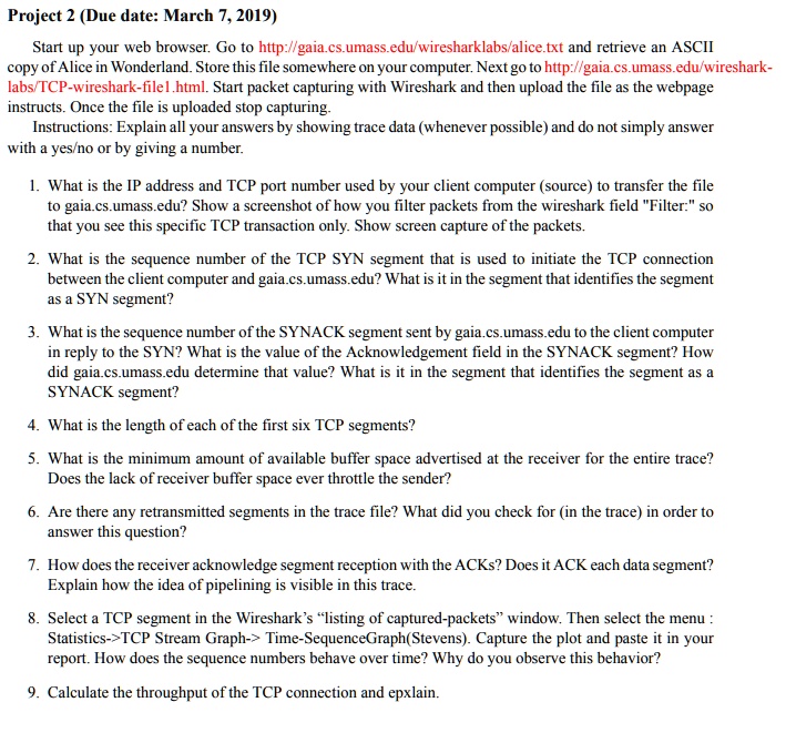 SOLVED: Number 2 Project 2(Due date:March 7,2019 Start up your web ...