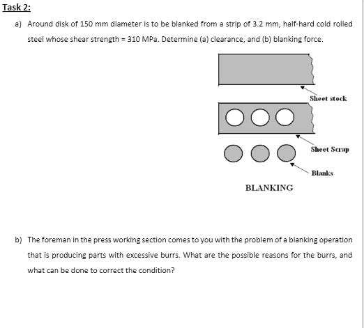 Solved Please Solve This Task All Parts Task A A Round Disk Of