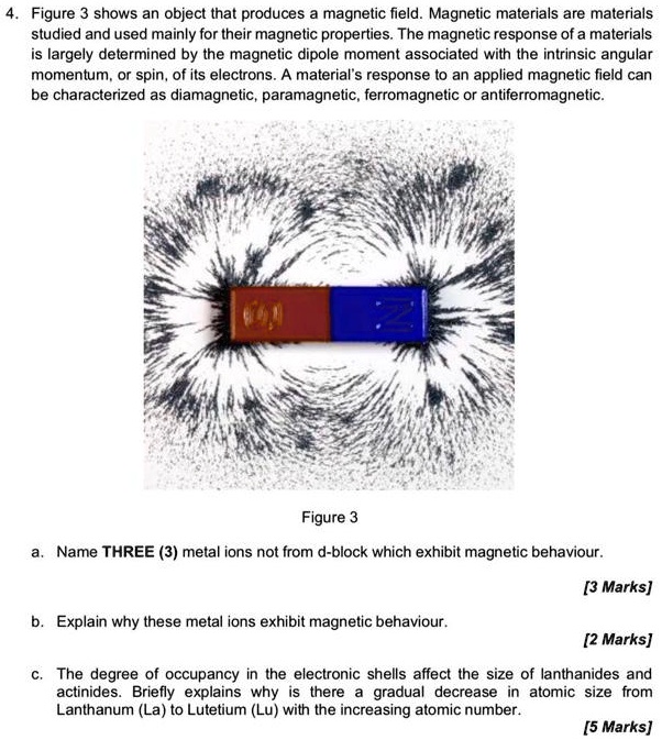 SOLVED Figure 3 shows an object that produces a field
