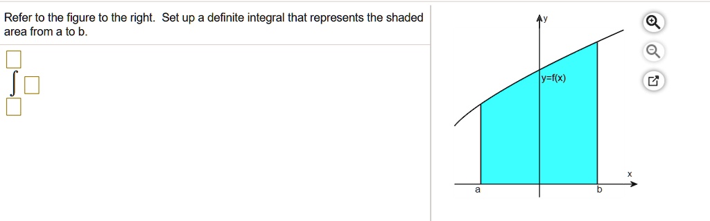 SOLVED: Refer to the figure to the right Set up a definite integral ...