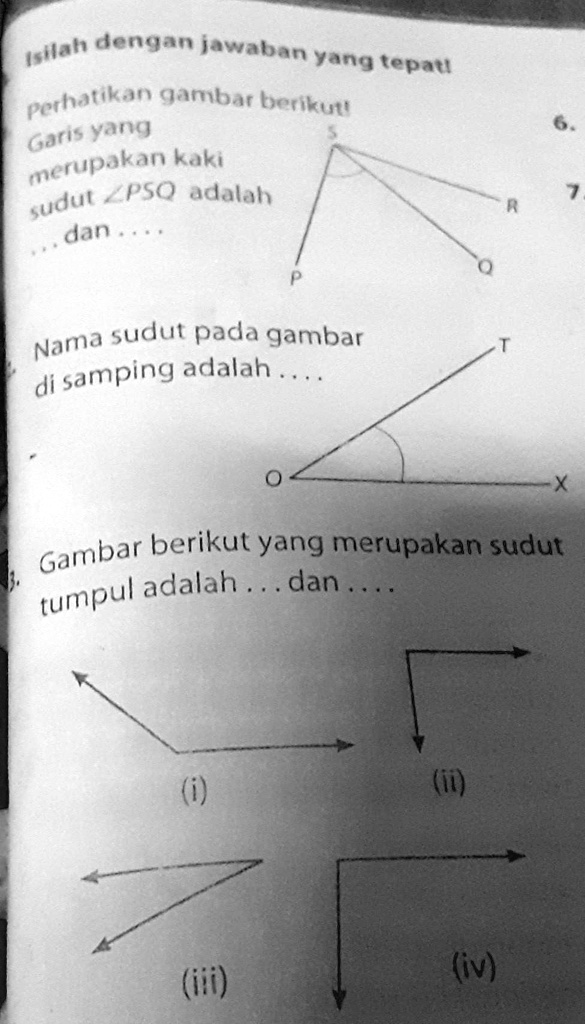 Solved Tolong Bantu Jawab Ya Pliss Shah Dengan Jawaban Yang Tepatl