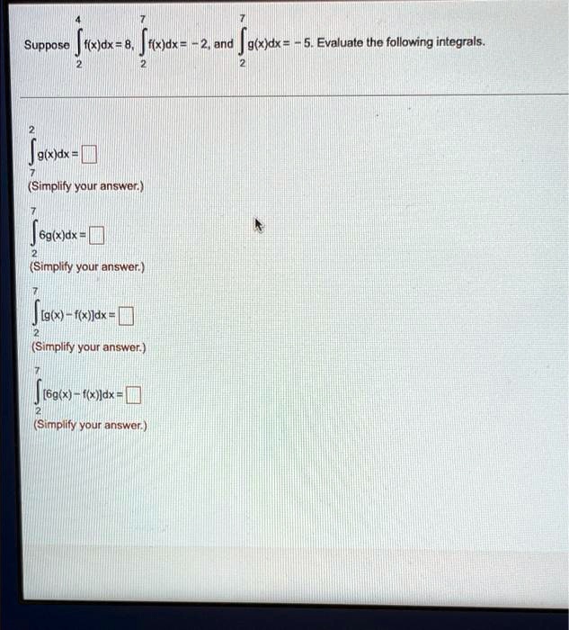 SOLVED: (Simplify your answer) 7 gxx = 7 (Simplify your answer) 16xxx =  (Simplify your answer)