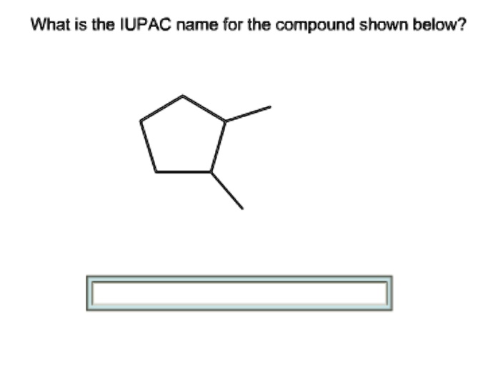 what is the iupac name for the compound shown below 92623