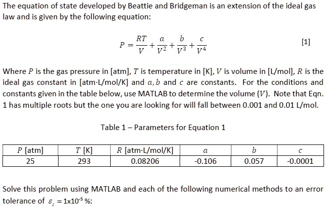 SOLVED: Solve using the Simple fixed-point iteration method (MATLAB ...