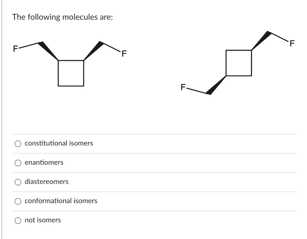 stereoisomers diastereomers and enantiomers