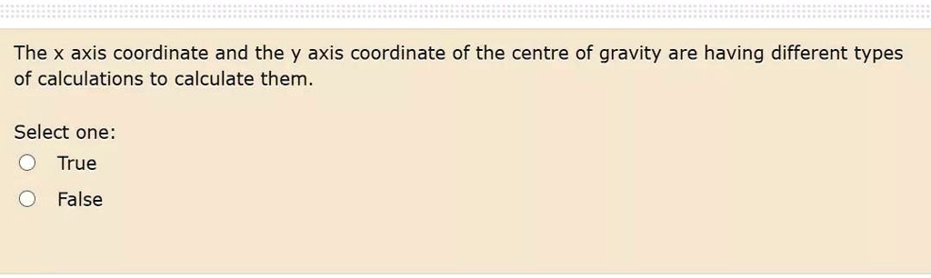 SOLVED: The X axis coordinate and the Y axis coordinate of the centre ...