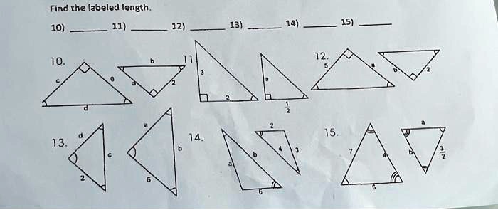 find the labeled length 10 11 12 10 50193