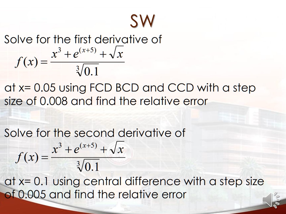 solved-solve-for-the-first-derivative-of-x-3-0-1-at-x-0-05-using