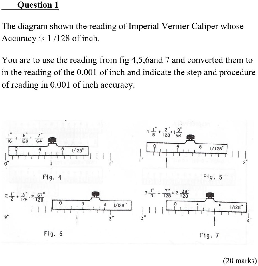 How to read imperial deals vernier caliper