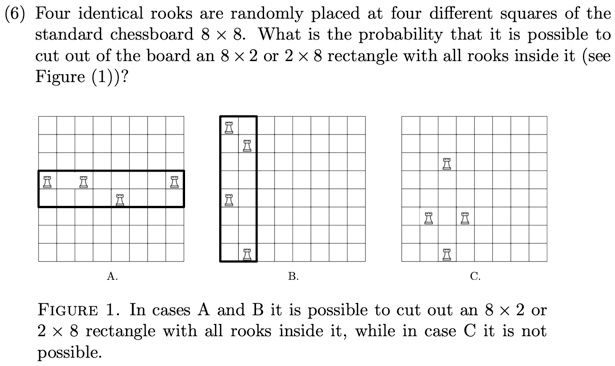 combinatorics - How many different ways can we place 4 identical rooks on  the following chess board - Mathematics Stack Exchange