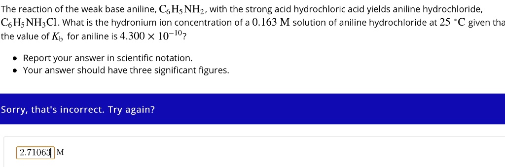 solved-the-reaction-of-the-weak-base-aniline-c6hsnhz-with-the-strong