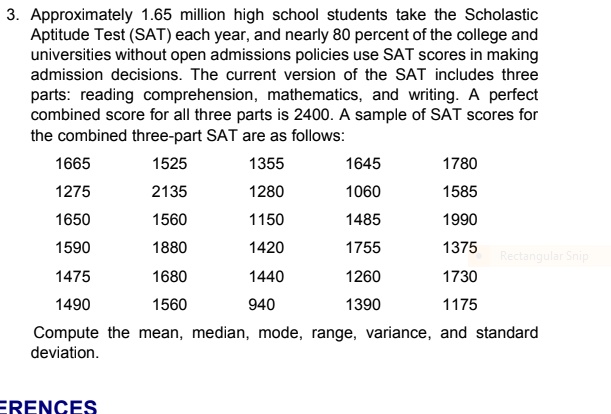 Scholastic Aptitude Test - an overview