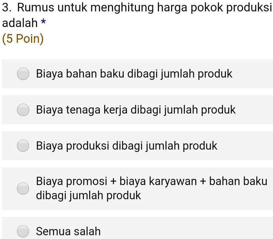 SOLVED: 1 Soal Aja, No Ngasal! Auto Hapus ☑ 3. Rumus Untuk Menghitung ...