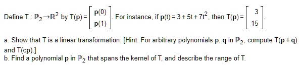 [GET ANSWER] define d2r2 by tp po for instance if pt 35t712 then tp p1 ...