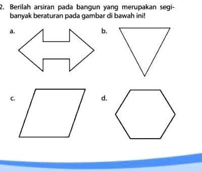 SOLVED: Berilah Arsiran Pada Bangun Yang Merupakan Segi Banyak ...