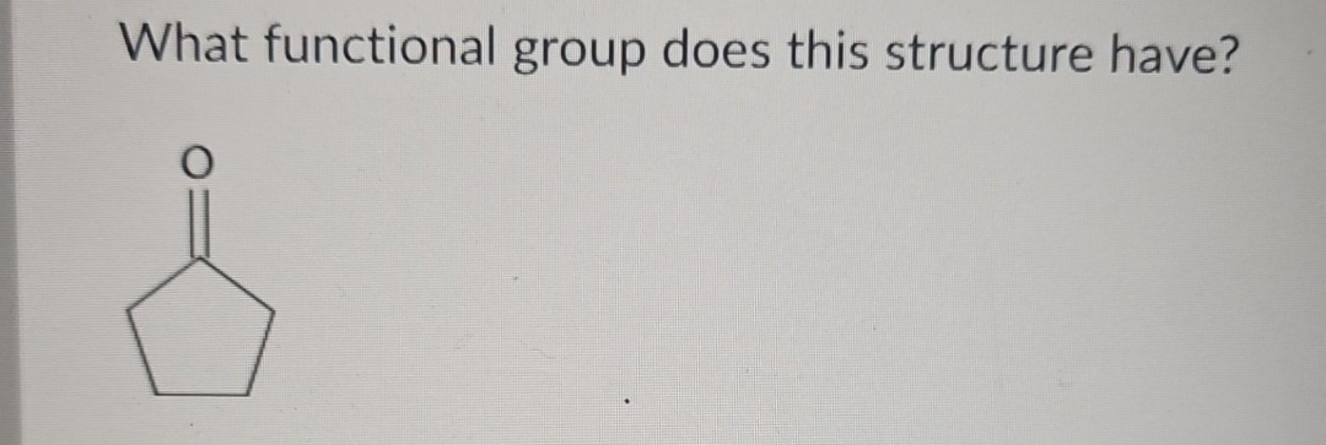 What functional group does this structure have?
