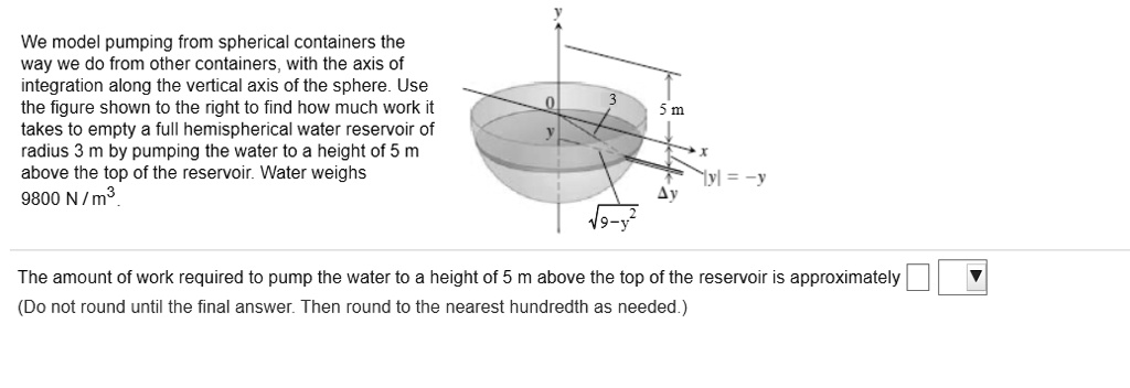 SOLVED: We model pumping from spherical containers the way we do from ...